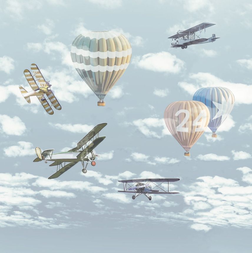 Fototapete - Flugzeuge und Luftballons 364168, Wallpower Junior, Eijffinger
