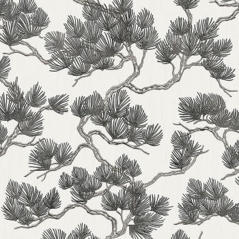 Luxustapete Zweige von Bäumen WF121014, Wall Fabric, ID Design 