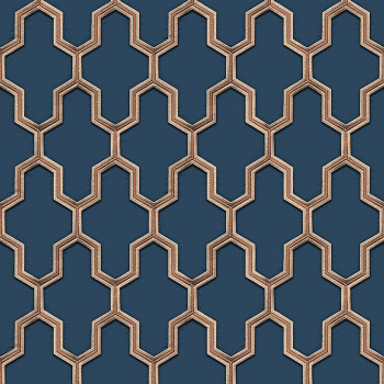 Luxustapete mit geometrischen Mustern WF121027, Wall Fabric, ID Design