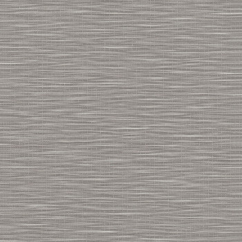 Braun-graue Luxustapete, gewebtes Raffia-Muster 33319, Botanica, Marburg