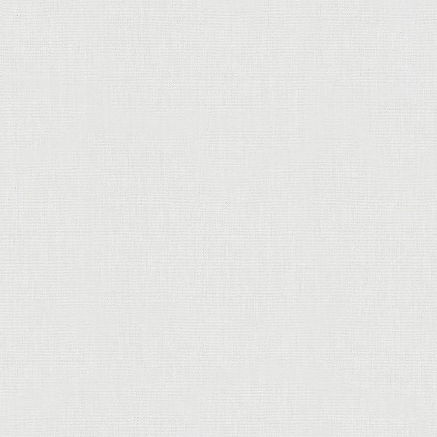 Weiß-graue einfarbige Luxustapete, Stoffimitation 33325, Botanica, Marburg