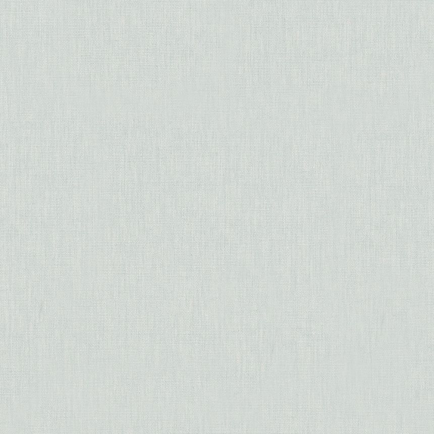 Graublaue einfarbige Luxustapete, Stoffimitation 33326, Botanica, Marburg