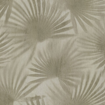 Golden-beige Luxustapete mit Palmenblättern 72909, Zen, Emiliana Parati 