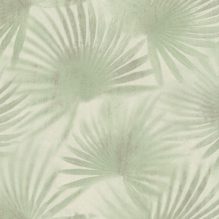 Grüne Luxustapete mit Palmenblättern 72910, Zen, Emiliana Parati 