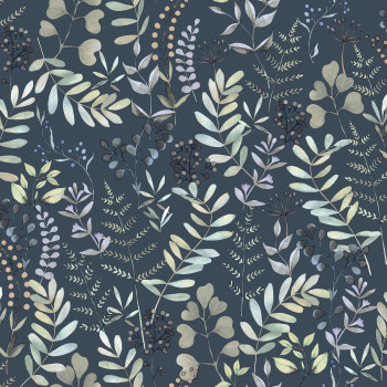 Blaue Tapete, Blätter, M68501, Botanique, Ugepa