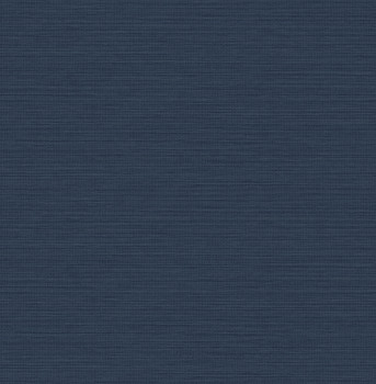 Einfarbige blaue Tapete, Stoffimitat, 120894, Envy