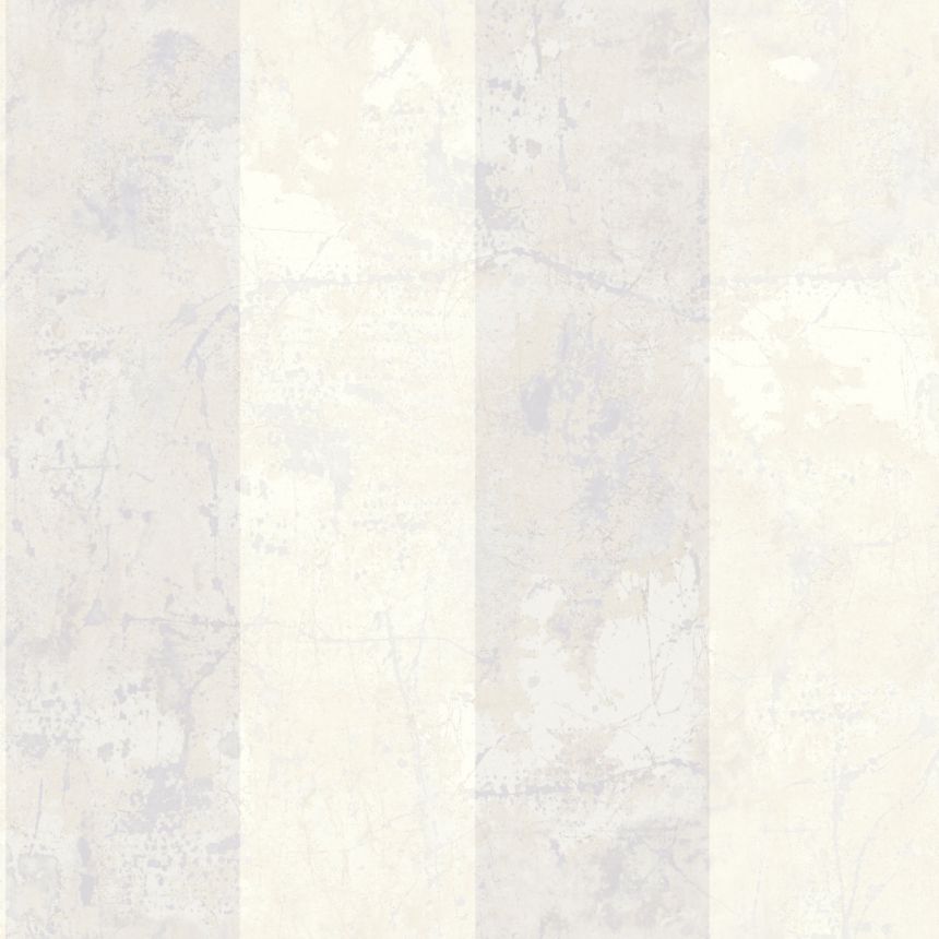 Grau-weiß gestreifte Vliestapete, Z77533, Savana, Zambaiti Parati