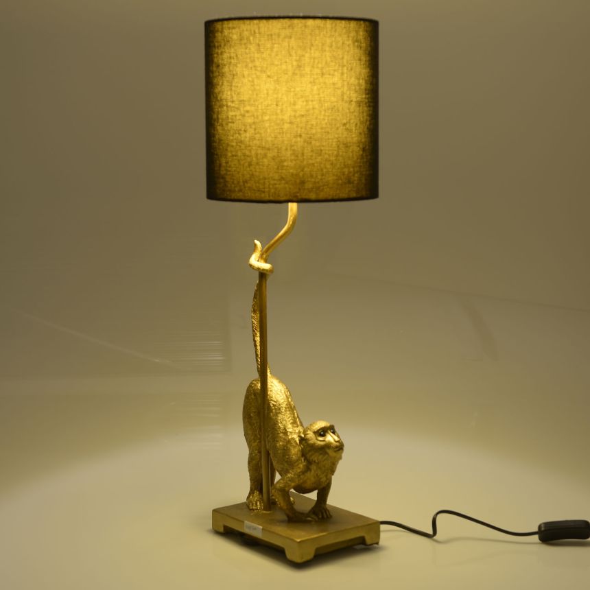 Tischlampe mit Affe, 3-15-784-0003, InArt