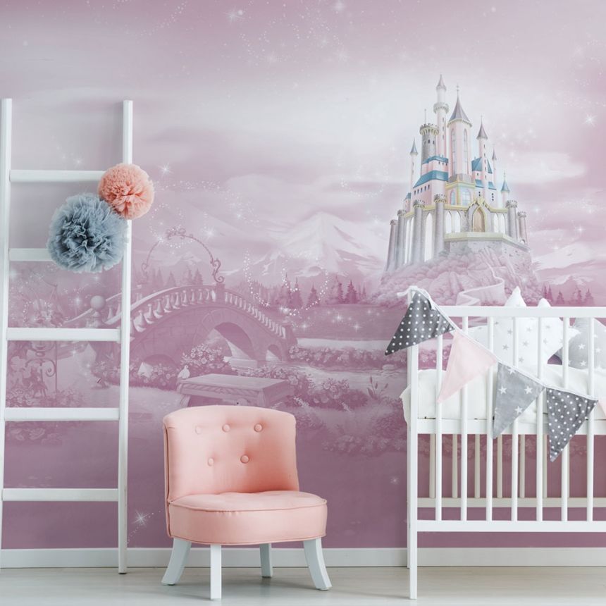 Kinder-Fototapete Disney, Prinzessinnenschloss, Vlies tapete Wandbilder - Princess Castle, 111387, 300 x 280 cm, Kids@Home 6, Graham & Brown