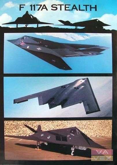 Poster 3189, Angriffsflugzeug, Größe 98 x 68 cm