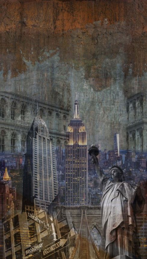 Tapete wandbilder New York City A40201, 159 x 280 cm, One roll, Murals, Grandeco