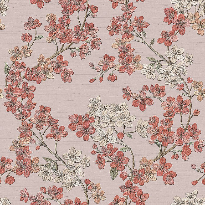 Rosa Luxustapete Blumen GR322204, Grace, Design ID